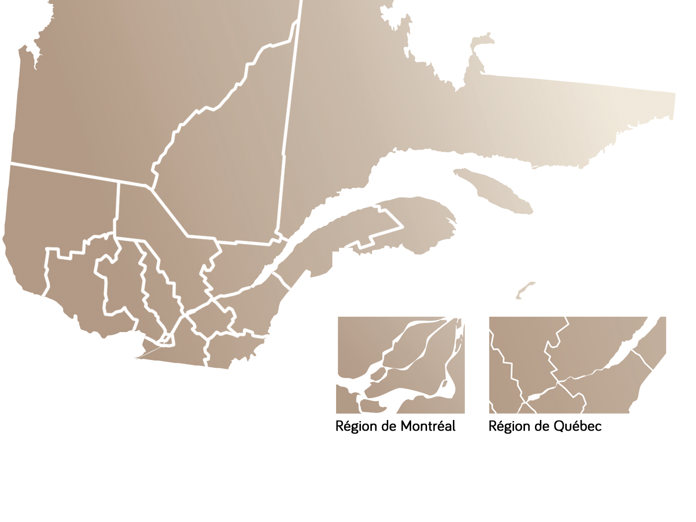 Image de la carte du Québec